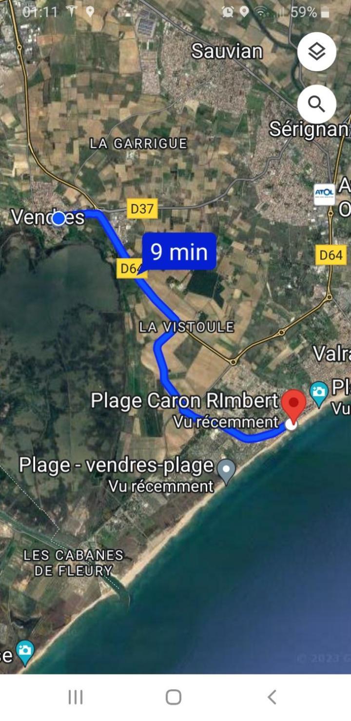 Appartement A 8 Km De La Mer - 3 Chambres Vendres Ngoại thất bức ảnh